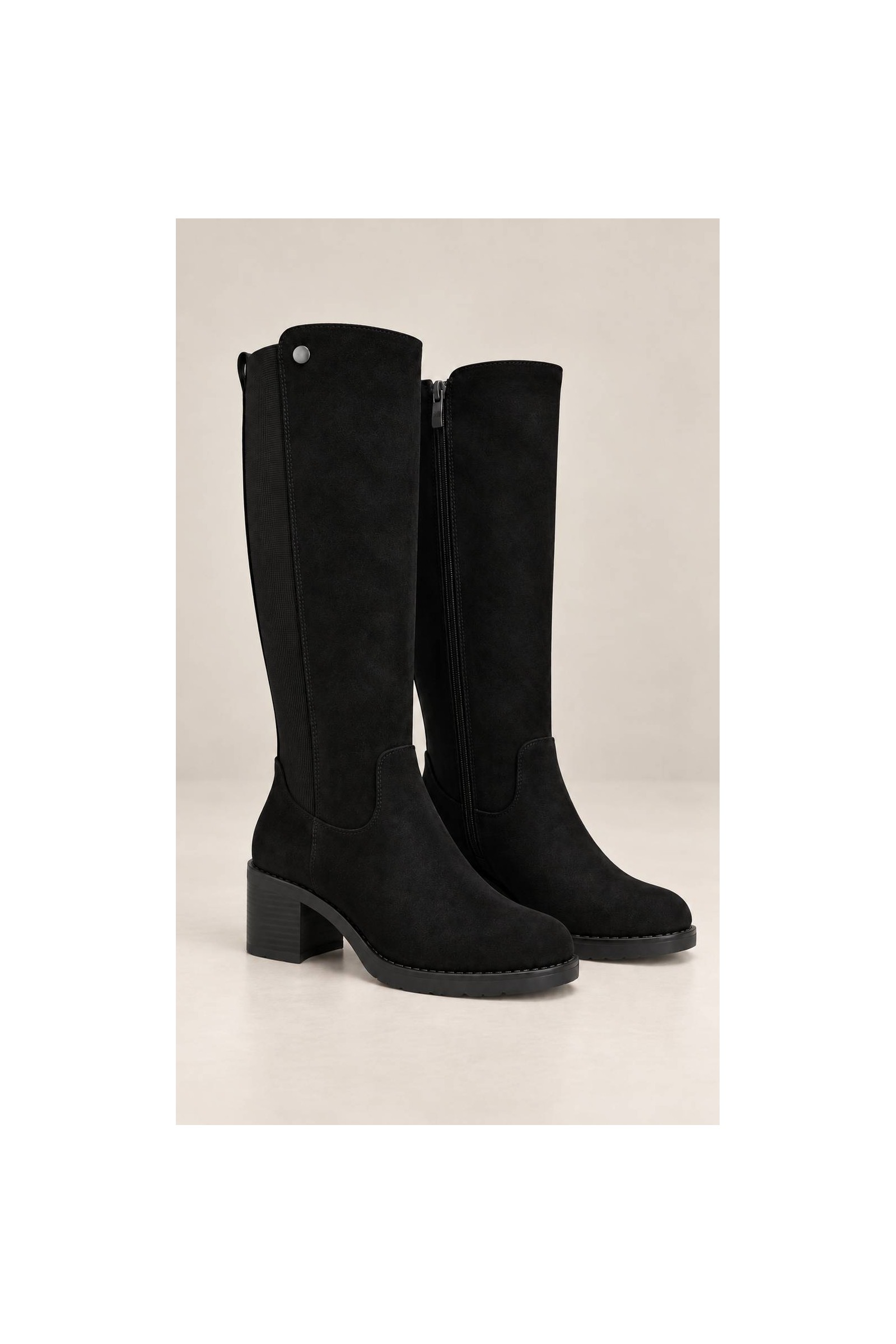 Stivali Scamosciati Black
