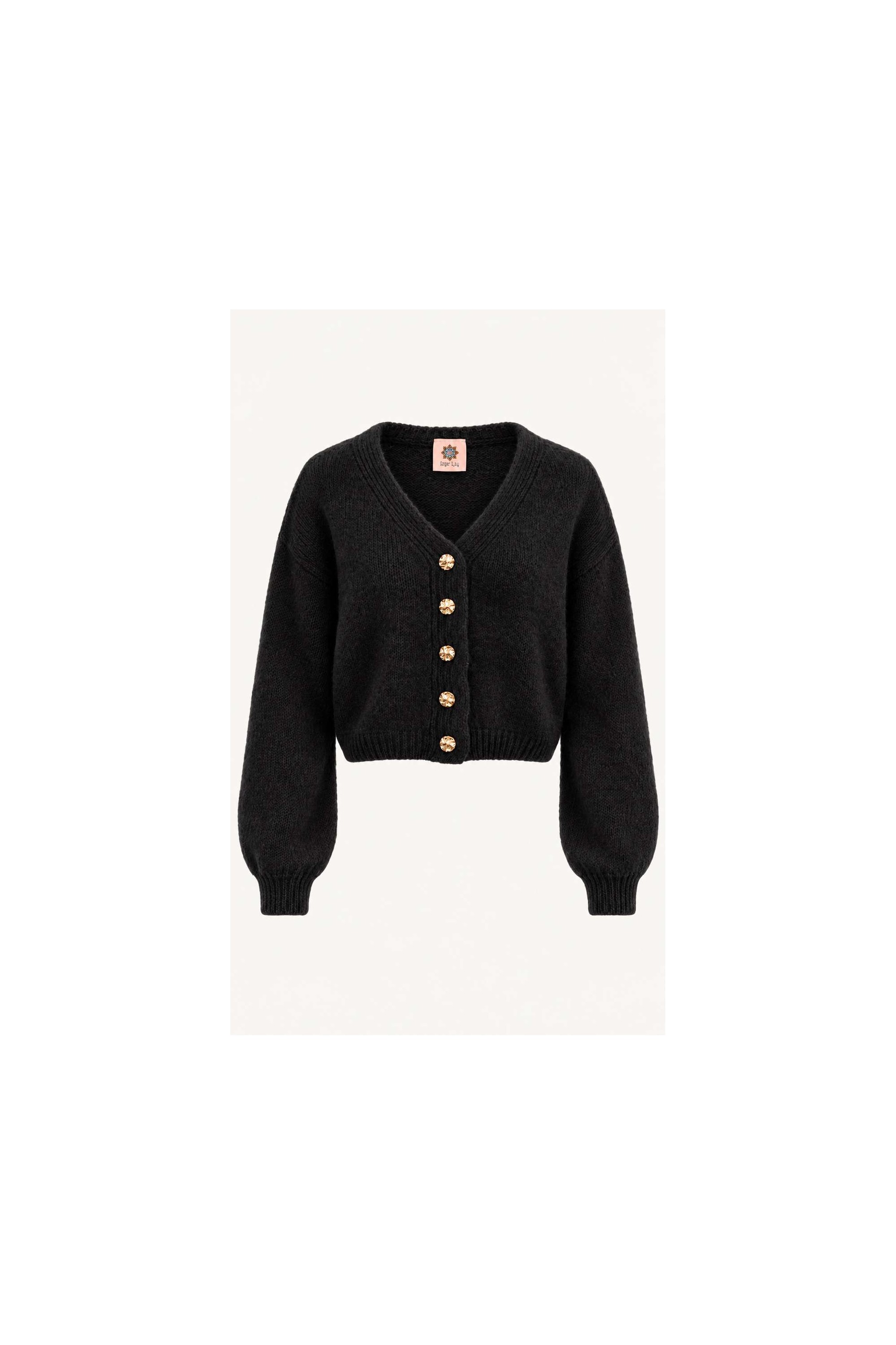Cardigan Croppy Black