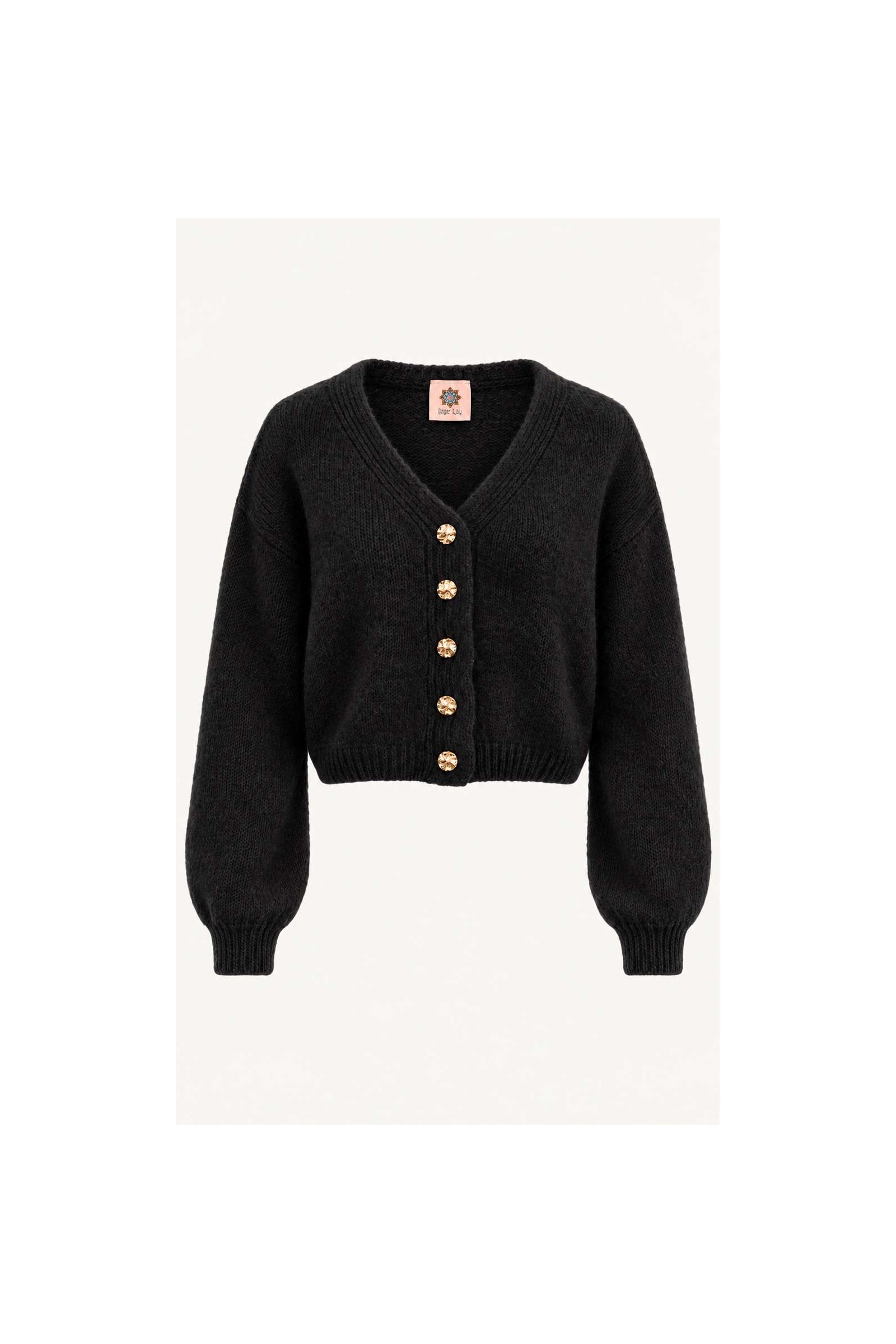 Cardigan Croppy Black
