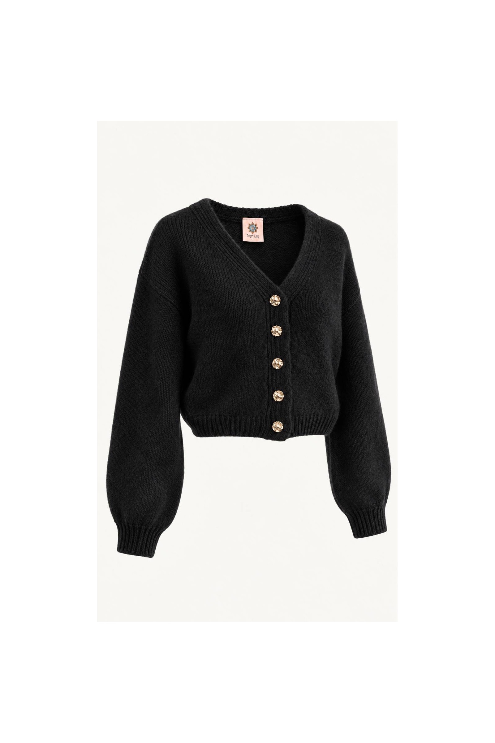 Cardigan Croppy Black