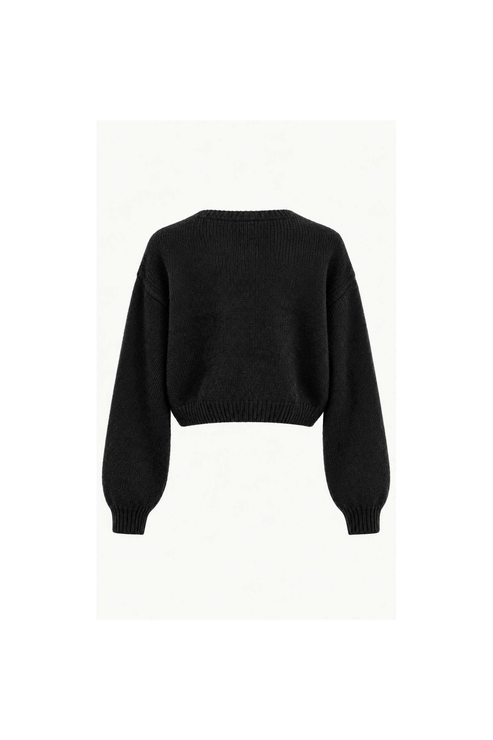 Cardigan Croppy Black
