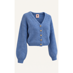 Cardigan Croppy Blue Jeans