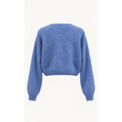Cardigan Croppy Blue Jeans